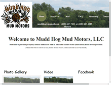 Tablet Screenshot of muddhog.com